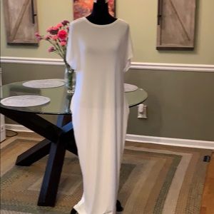 Off White Maxi Dress